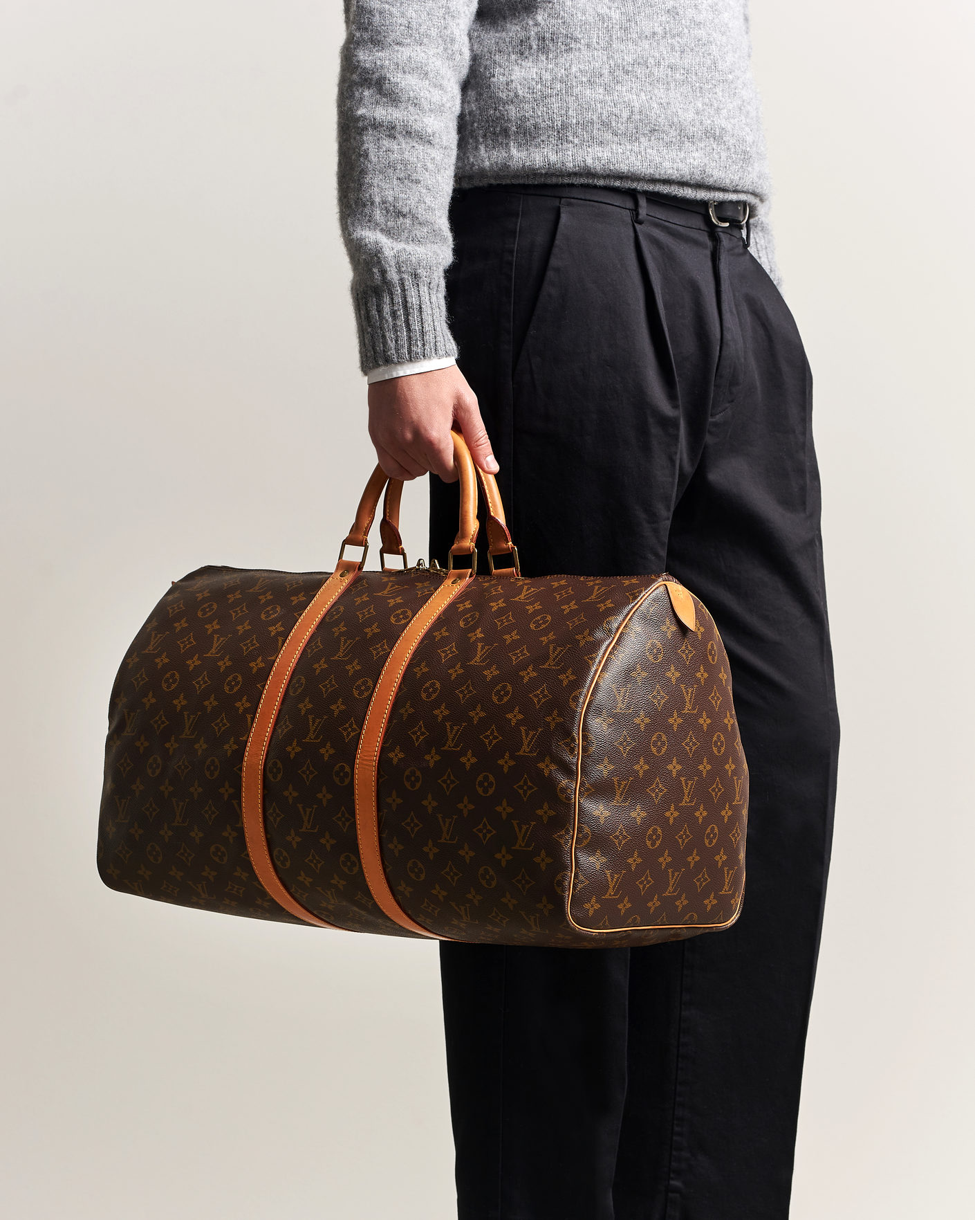 Hombres | Louis Vuitton Pre-Owned Keepall 55 Monogram  | Louis Vuitton Pre-Owned | Keepall 55 Monogram 