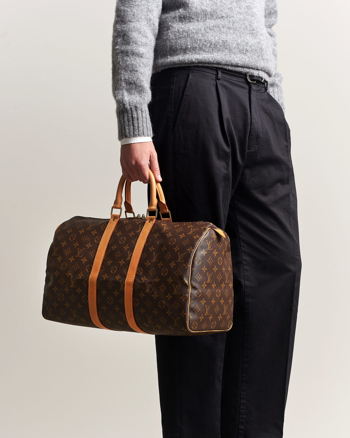 Hombres | Pre-Owned & Vintage Bags | Louis Vuitton Pre-Owned | Keepall 45 Monogram