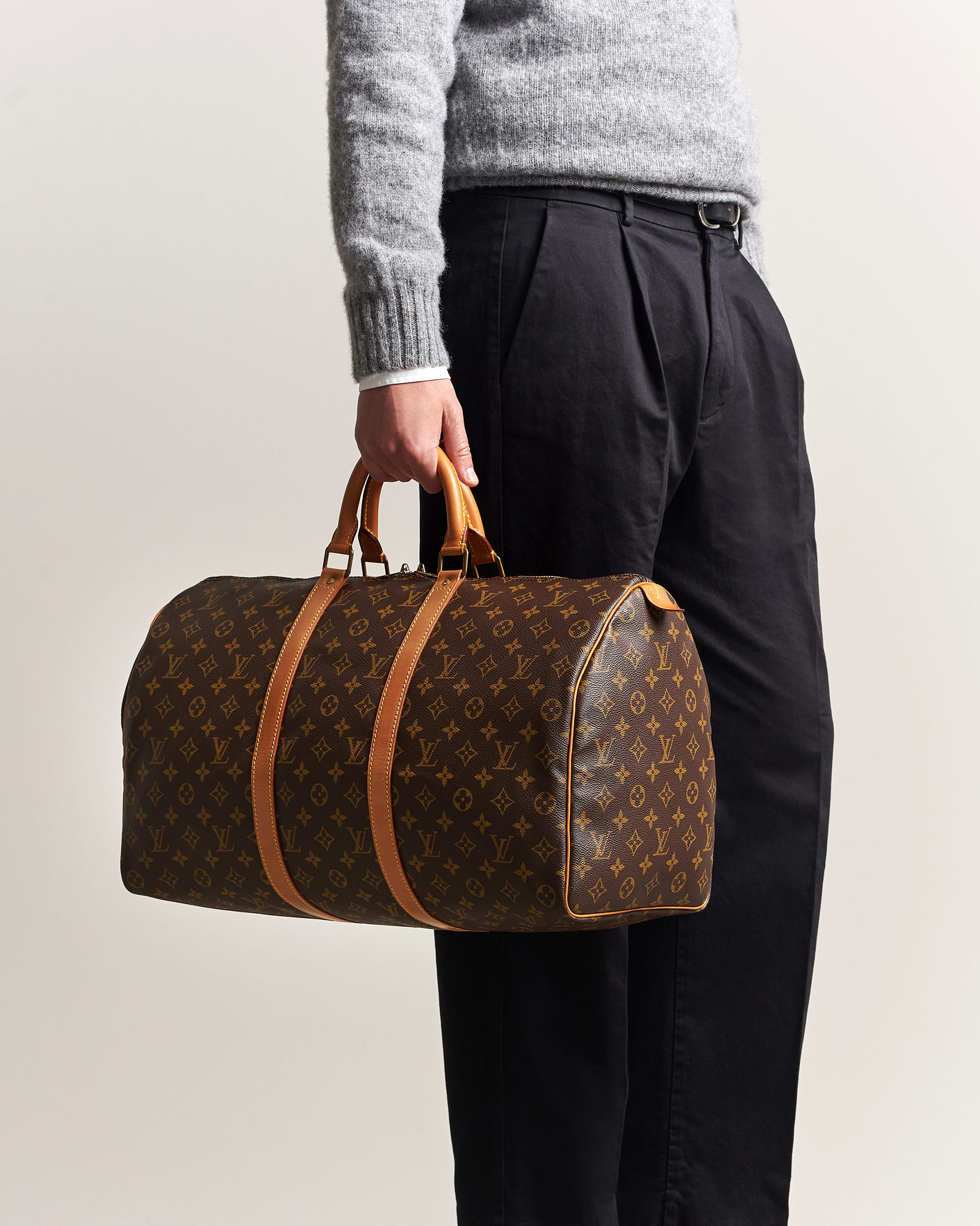 Hombres | Pre-Owned & Vintage Bags | Louis Vuitton Pre-Owned | Keepall 50 Monogram