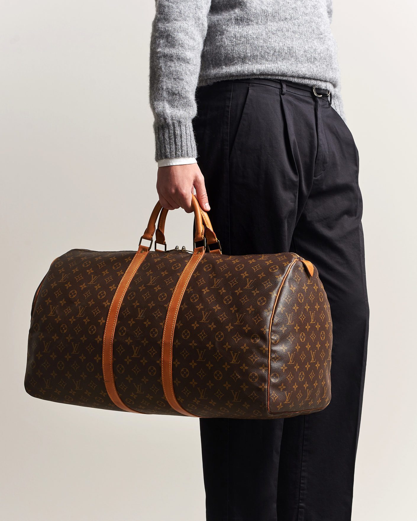 Hombres | Pre-Owned & Vintage Bags | Louis Vuitton Pre-Owned | Keepall 60 Monogram