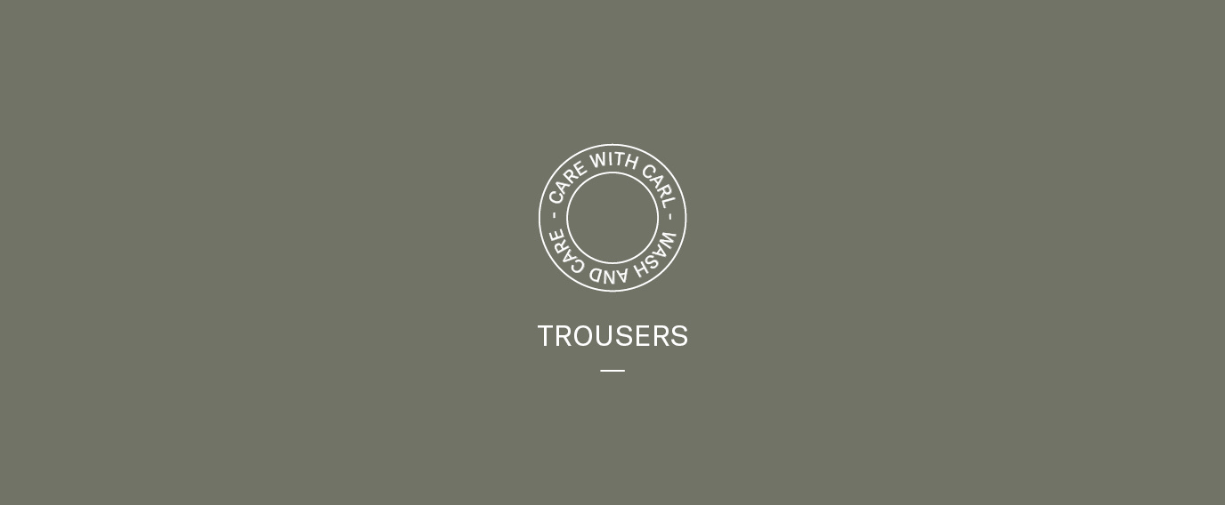 How to take care of your suit trousers